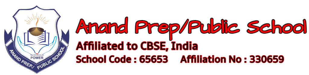 ANAND PREP PUBLIC SCHOOL, MUZAFFARPUR, BIHAR Logo